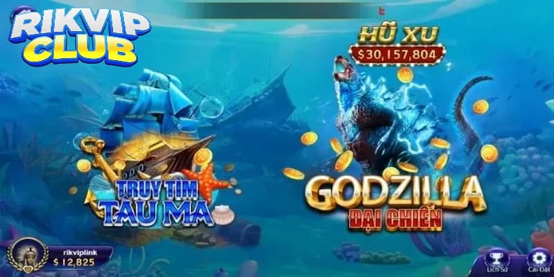 Tìm Hiểu Game Bắn Cá Đại Dương Rikvip Với Tính Năng Hấp Dẫn Các loại súng và đạn mạnh mẽ