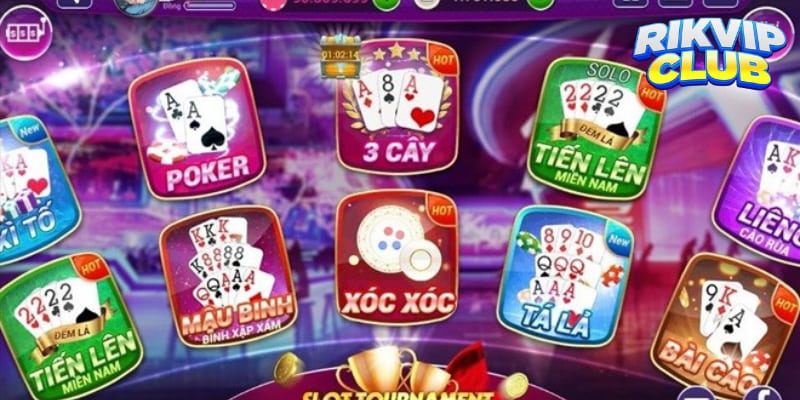 Rikvip Đa dạng các game bài từ truyền thống đến hiện đại