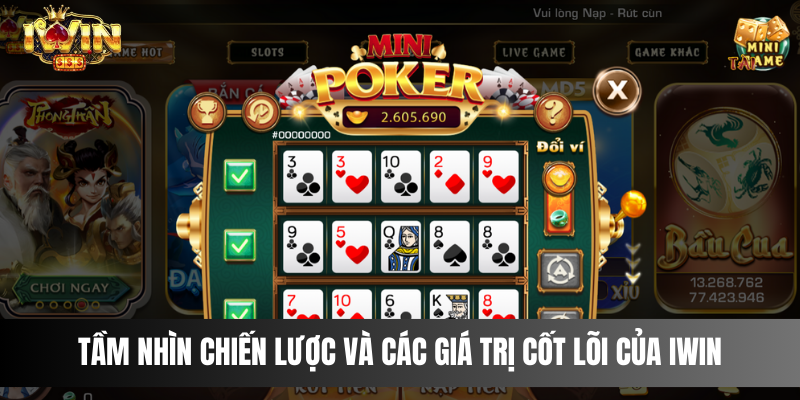 Khái Quát Về IWIN, Tầm Nhìn Chiến Lược Và Giá Trị Cốt Lõi Tầm nhìn chiến lược và các giá trị cốt lõi của IWIN